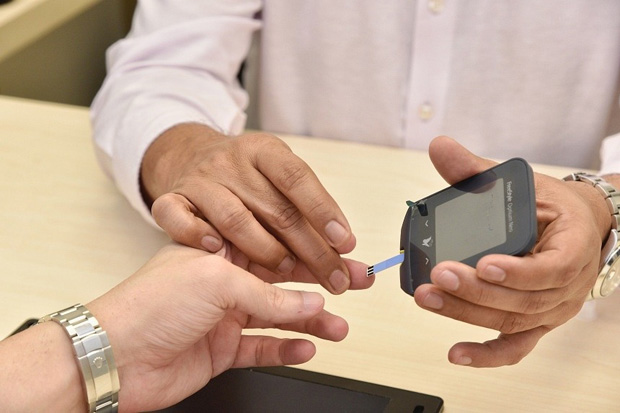  ​Over 400,000 people are currently living with diabetes, and this number is projected to reach one million by 2050. ST PHOTO DESMOND WEE 