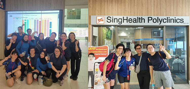 SingHealth 12 Peaks Challenge -  NHCS Cardiac Clinics Team