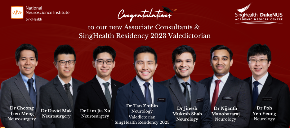 Latest batch of NNI doctors to graduate from Neurology and Neurosurgery SingHealth Residency programs