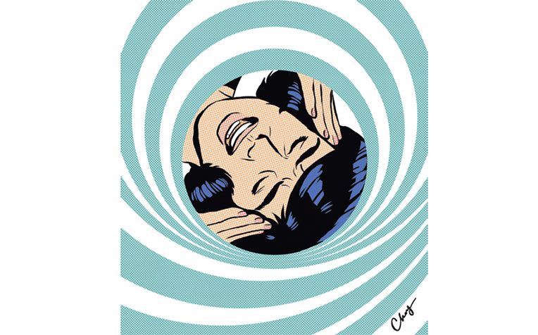 ​can be caused by vestibular migraine or degeneration of the inner ear.